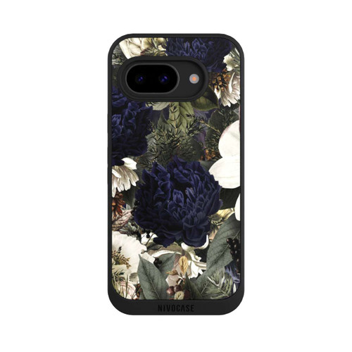 Google Pixel 9a NIVOpure Dunkle Mitternachts Barock Vintage Blumen