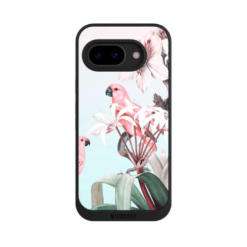 Google Pixel 9a NIVOpure Paradis des perroquets pastel