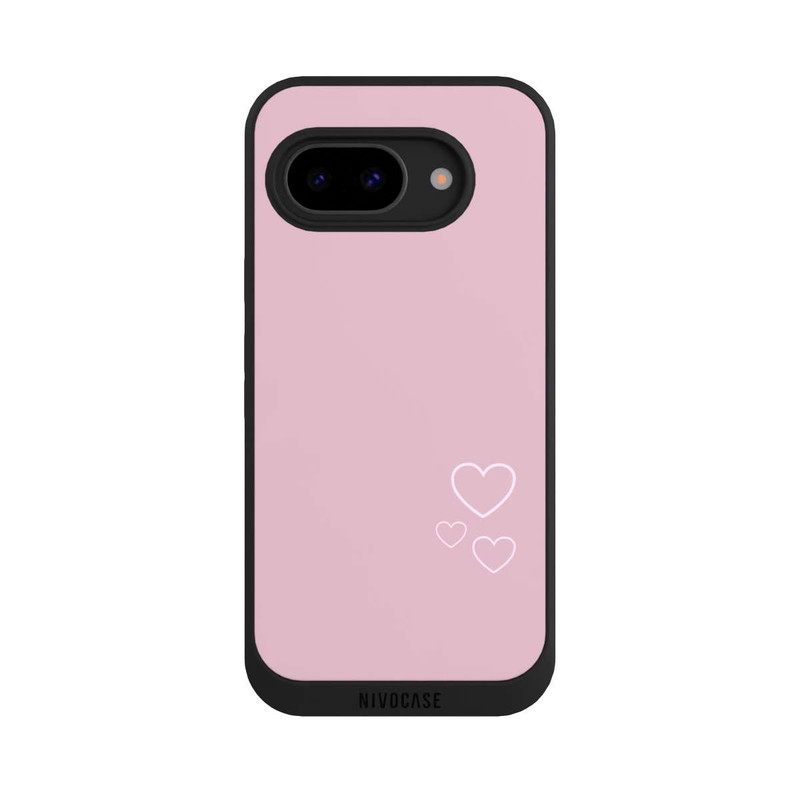Pixel 9a NIVOpure Pink little hearts