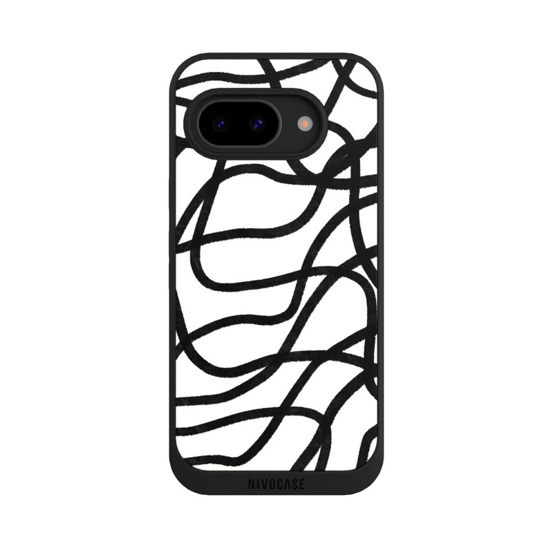 Pixel 9 a NIVOpure Schwarze Linien