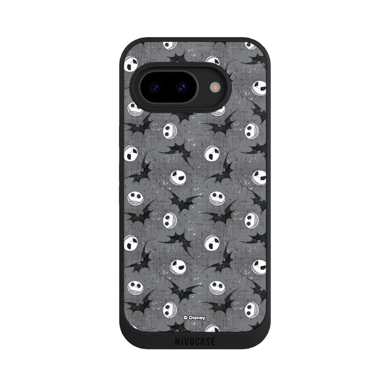 Pixel 9 a NIVOpure Jack Grey Pattern Tim Burtons Nightmare before Christmas