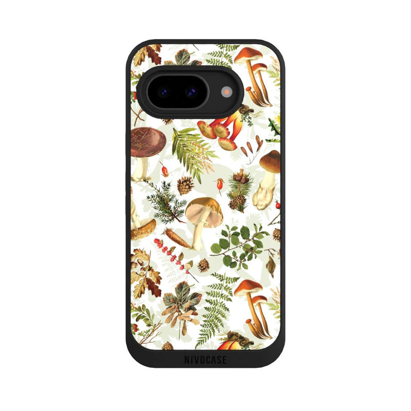 Pixel 9a NIVOpure Mushroom Pattern White
