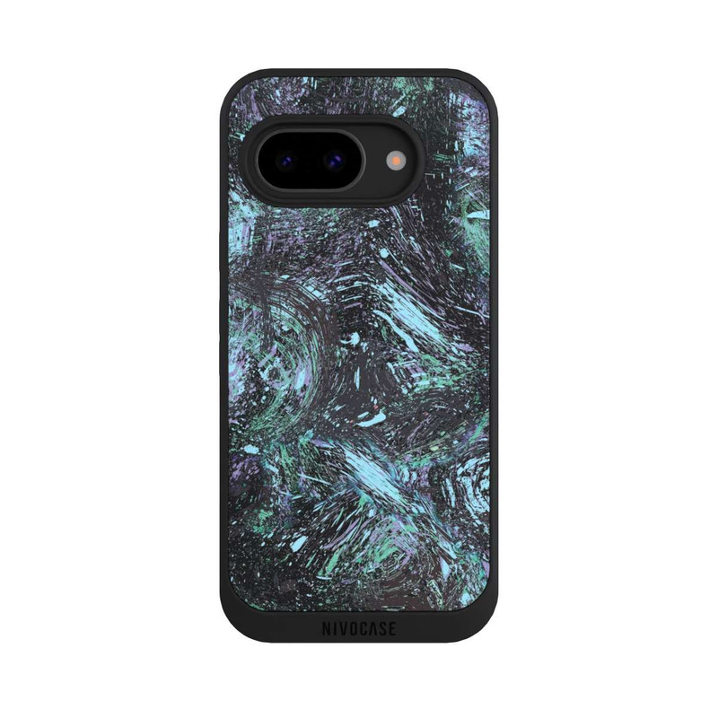 Pixel 9a NIVOpure Abstrakt tropfender Staub lila