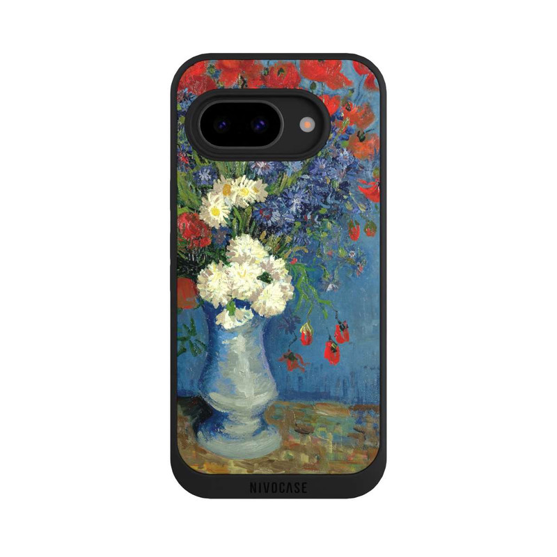 Pixel 9a NIVOpure Still Life Vase with Cornflowers and Poppies by Vincent Van Gogh