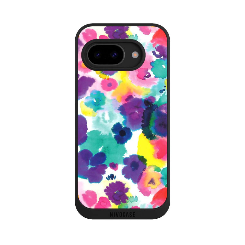 Pixel 9a NIVOpure Abstract Watercolor Flowers