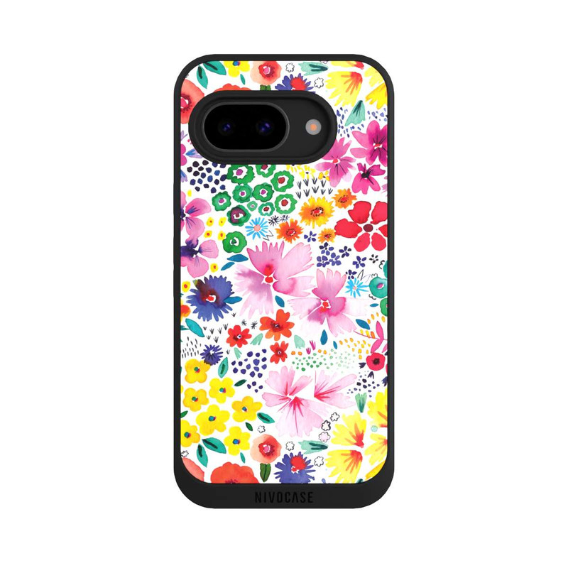 Pixel 9a NIVOpure Kunstvolle kleine Frühlingsblumen