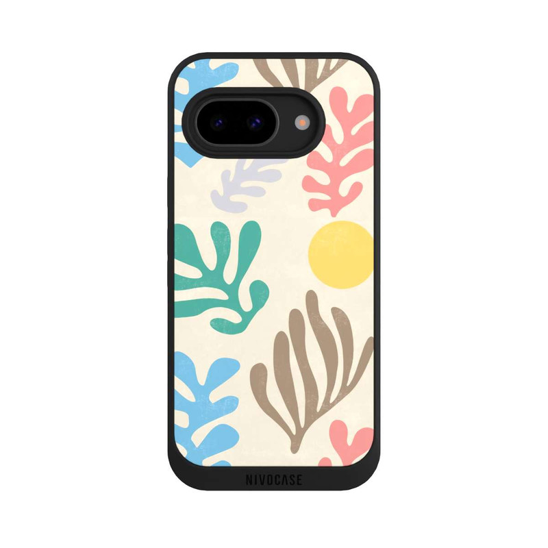 Pixel 9a NIVOpure Blätter im modernen Matisse-Stil
