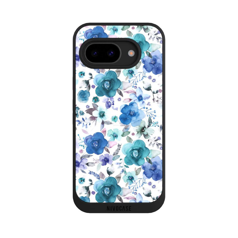 Pixel 9a NIVOpure Winterblumensträuße Blau
