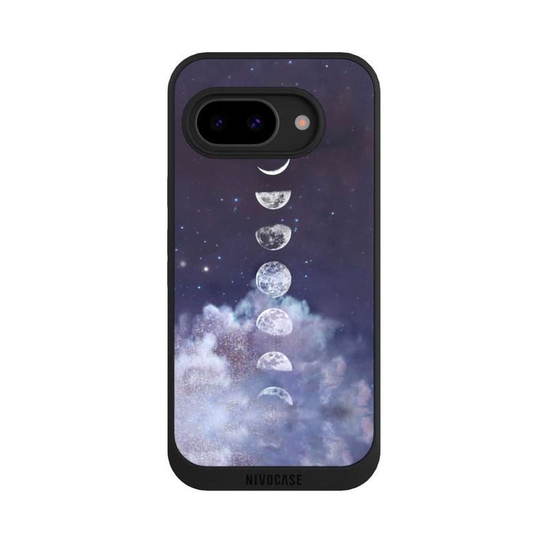 Pixel 9 a NIVOpure Mondphasen auf dem Mond