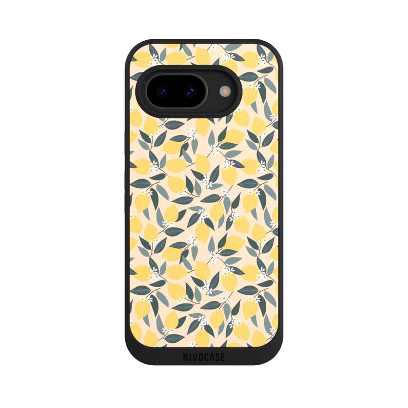 Pixel 9 a NIVOpure Motif rose citron