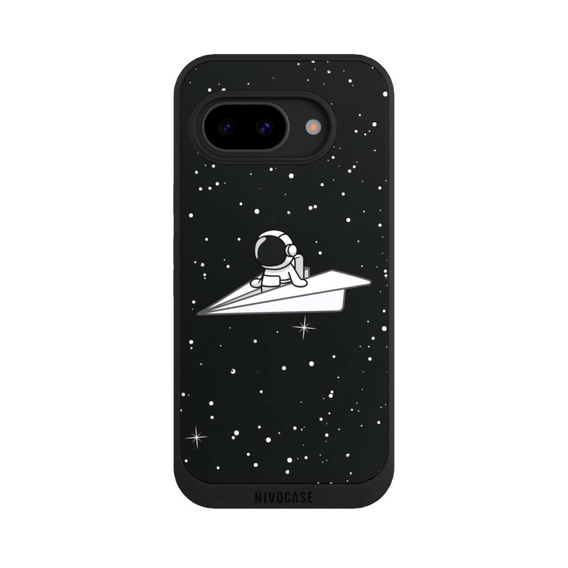 Pixel 9a NIVOpure Astronaut Paper Plane Comic