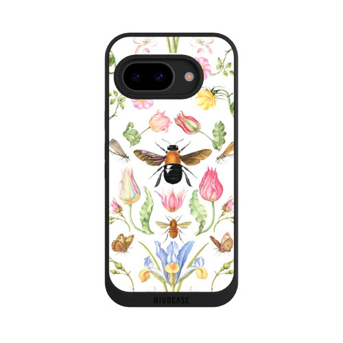 Google Pixel 9a NIVOpure Wildblumen mit Biene weiß