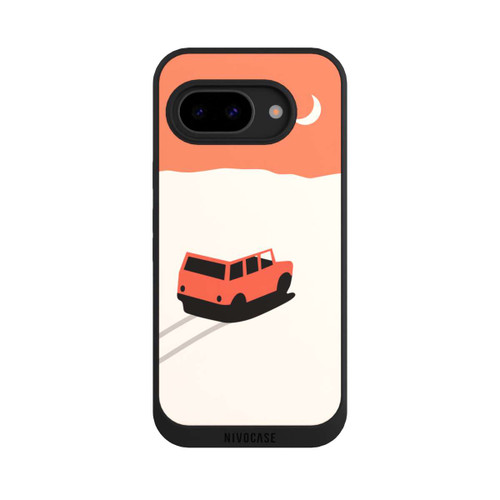 Google Pixel 9a NIVOpure Auto in der Wüste