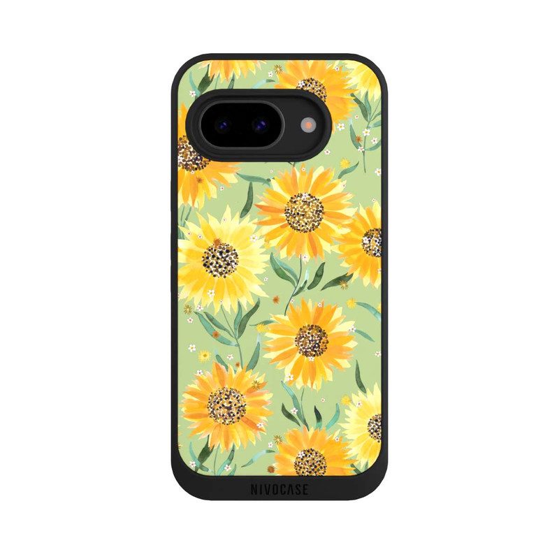 Pixel 9a NIVOpure Sonnenblumen grün