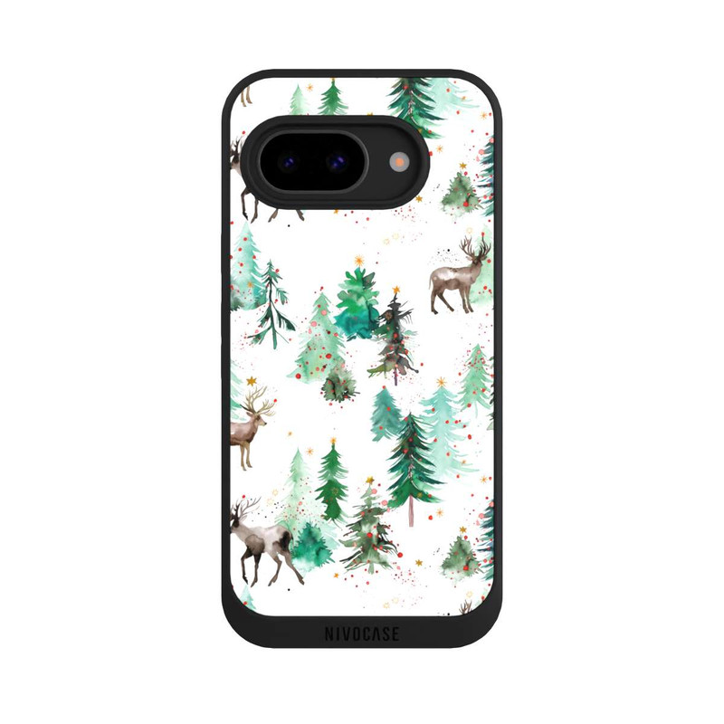 Pixel 9 a NIVOpure Deers and Winter Xmas Trees