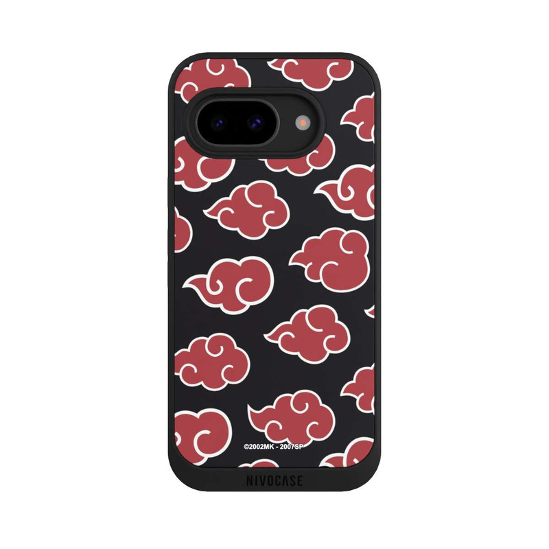 Pixel 9a NIVOpure Akatsuki Pattern Noir Big