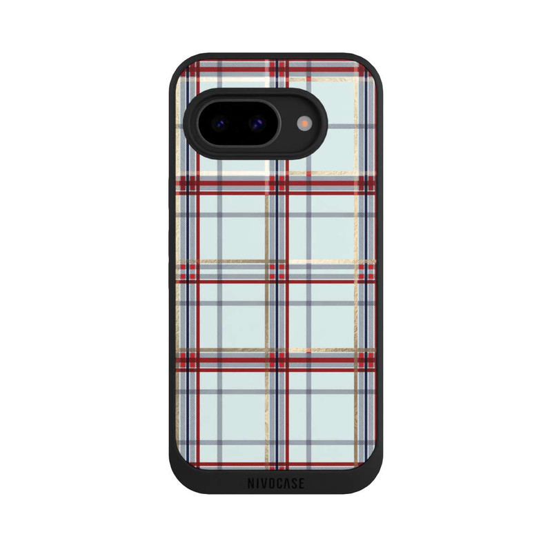 Pixel 9 a NIVOpure Tartan Blau