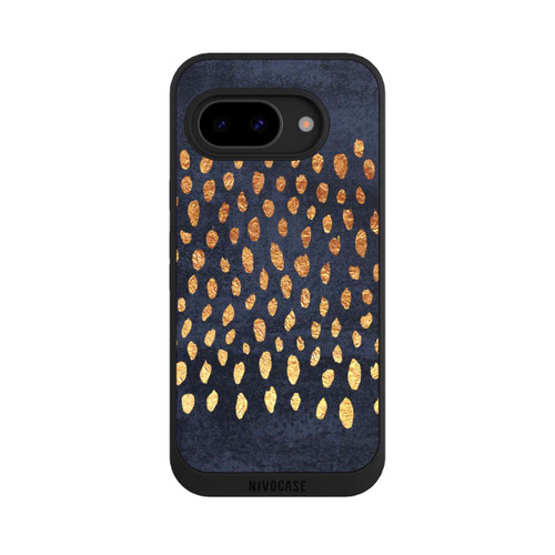 Google Pixel 9a NIVOpure Muster Gold und Marine