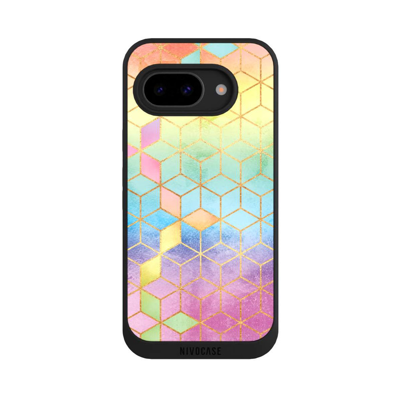 Pixel 9a NIVOpure Regenbogenwürfel