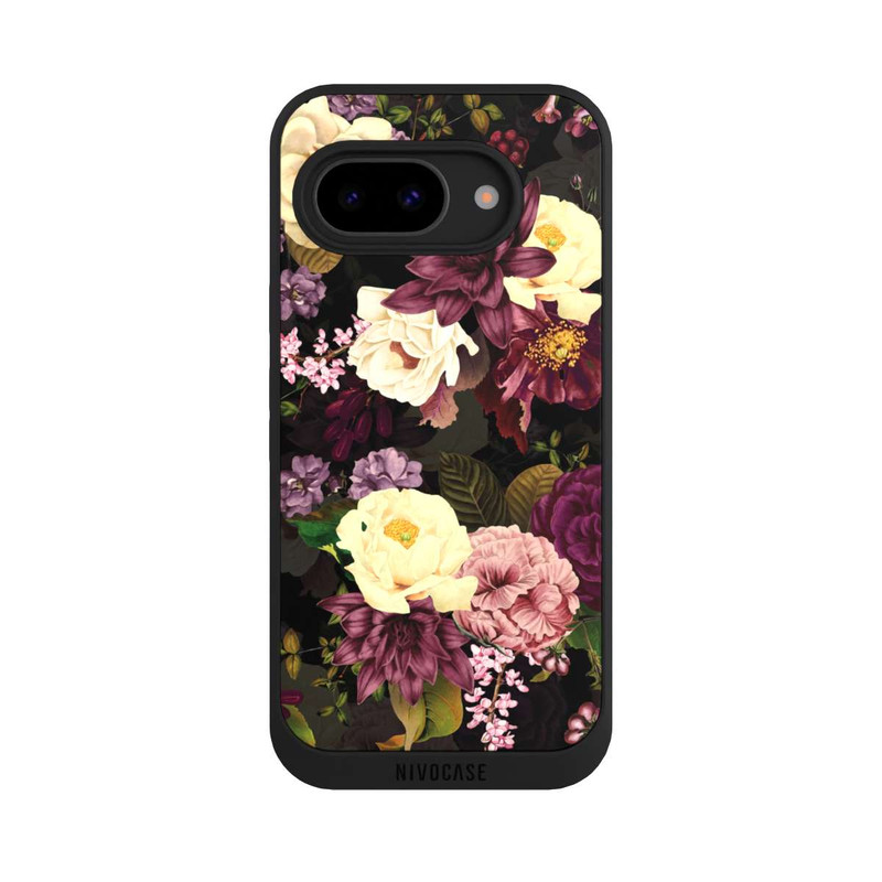 Pixel 9a NIVOpure Dunkle Blumen Bienen