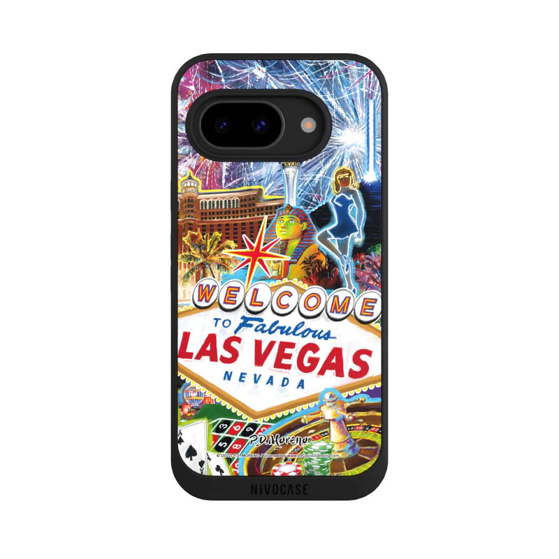 Pixel 9 a NIVOpure Las Vegas Art By P.D. Moreno