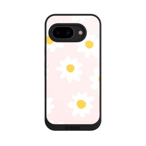 Google Pixel 9a NIVOpure Fleurs Rétro