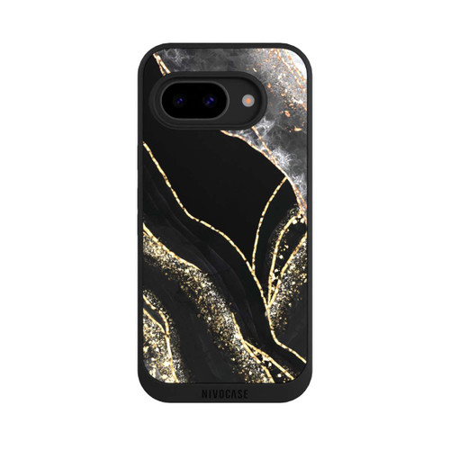 Google Pixel 9a NIVOpure Dark Marble Gold