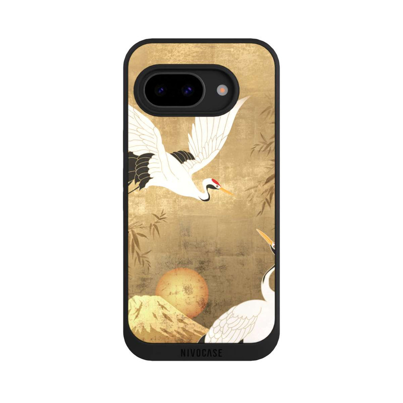 Pixel 9a NIVOpure Kraniche Gold Japan 1