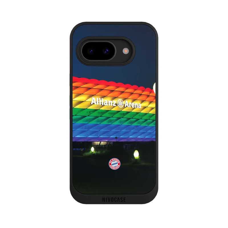 Pixel 9 a NIVOpure Allianz Arena Regenbogen