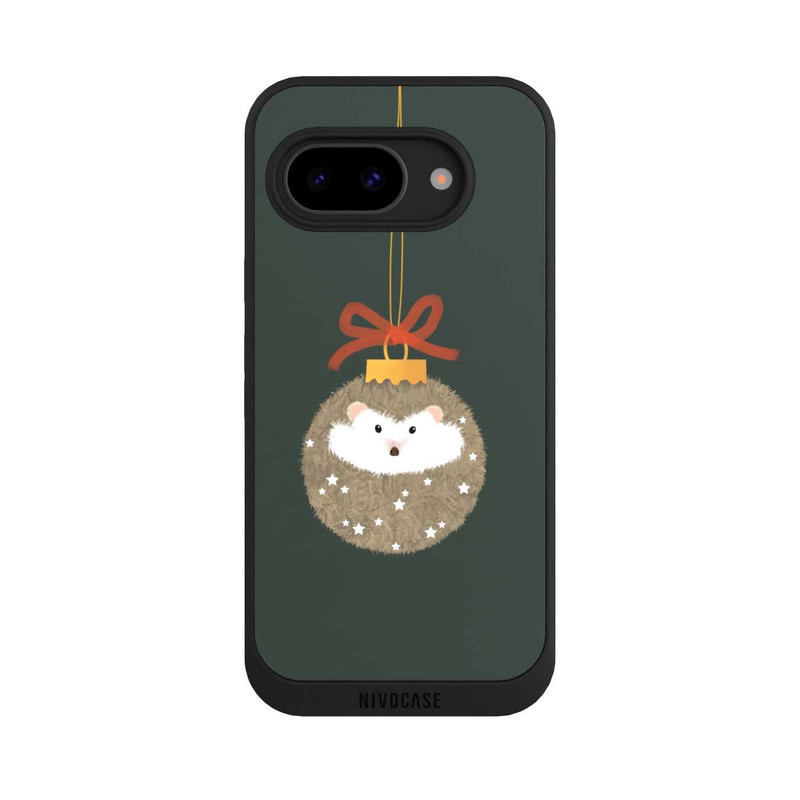 Pixel 9 a NIVOpure hérisson de Noël