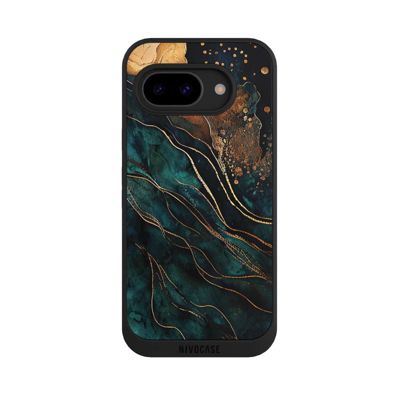 Pixel 9a NIVOpure Gold und Grün
