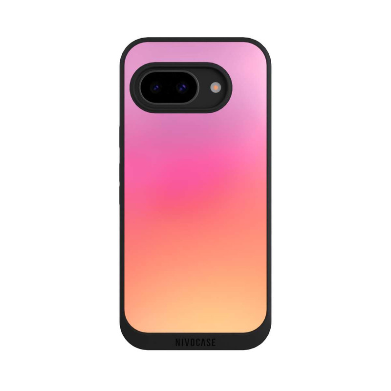 Pixel 9a NIVOpure Pastell Rosa Glitch