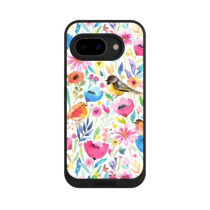 Pixel 9a NIVOpure Whimsical Birds and Flowers