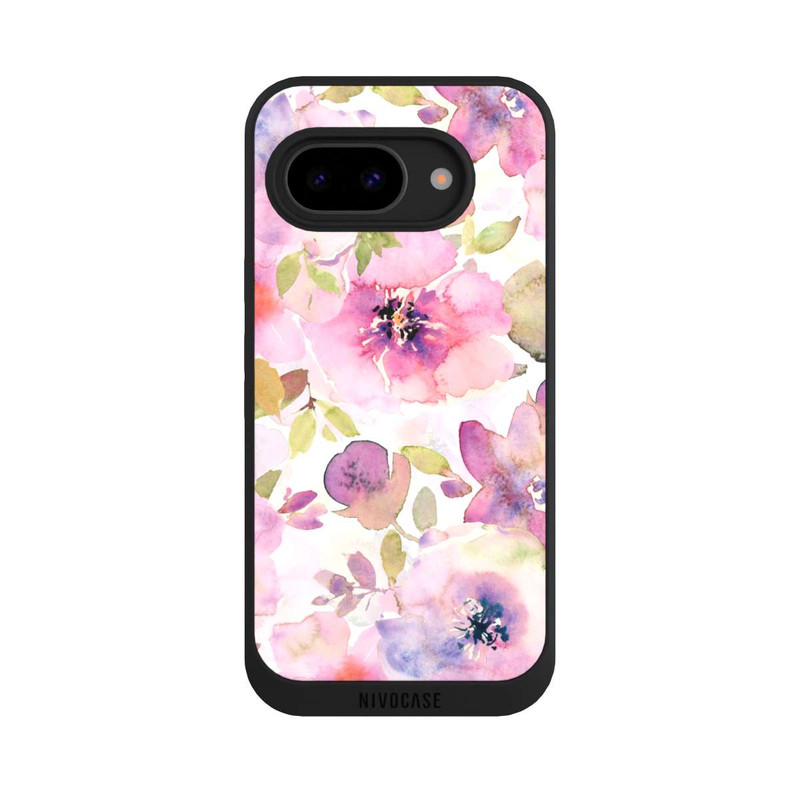 Pixel 9a NIVOpure Tapete mit rosa Blumen