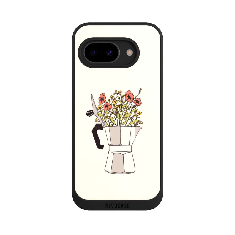Pixel 9a NIVOpure Moka Blumen