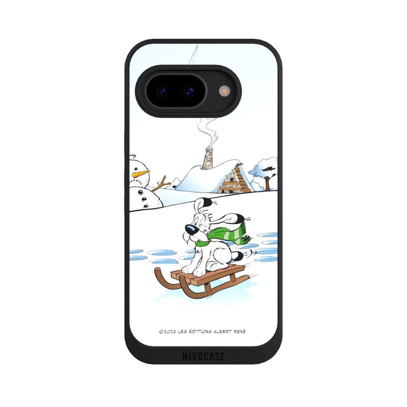Pixel 9 a NIVOpure Idéfix fait du traîneau
