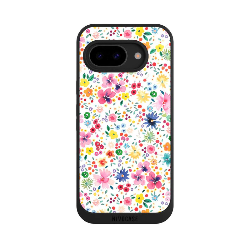 Pixel 9 a NIVOpure Millefleurs Pink Spring Garden