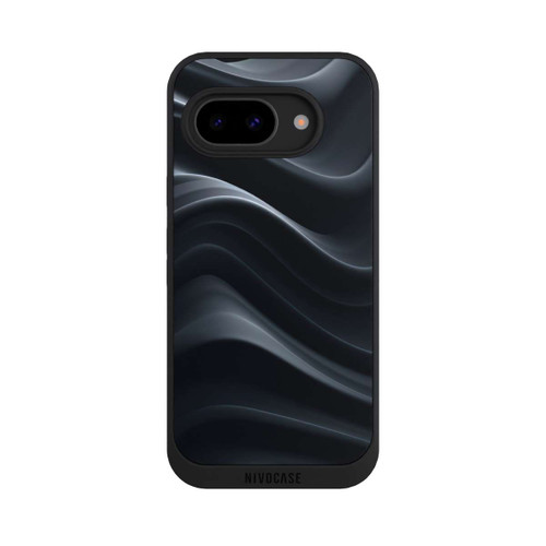 Google Pixel 9a NIVOpure Black Waves Texture