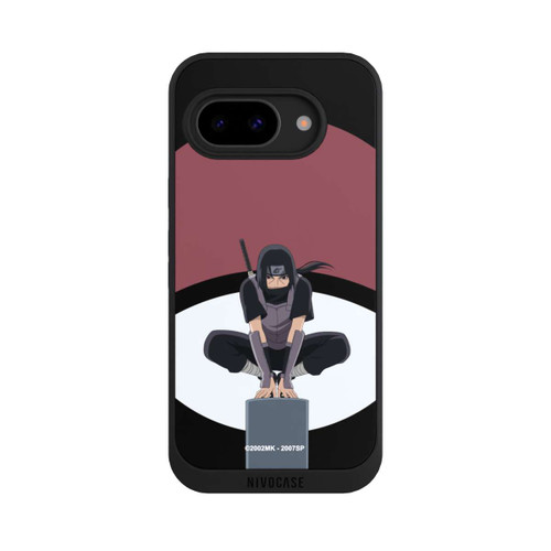 Google Pixel 9a NIVOpure Itachi Uchiha Symbol schwarz