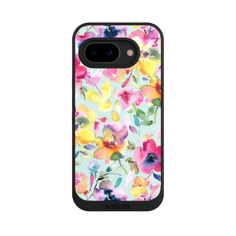 Pixel 9a NIVOpure Künstlerischer Sommer Psychedelic Floral