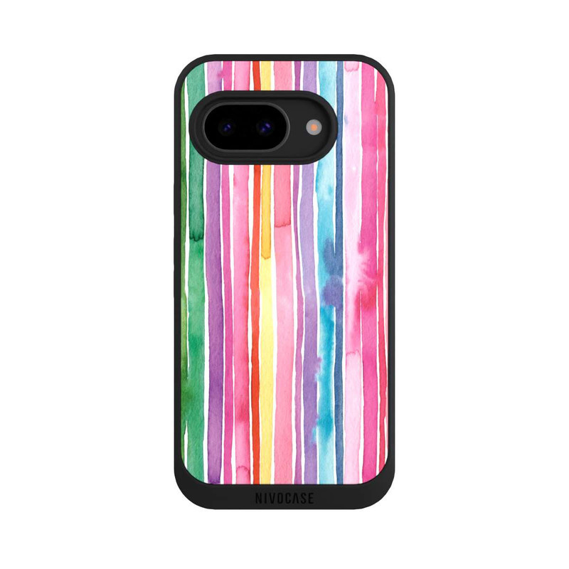 Pixel 9 a NIVOpure Camouflage Regenbogenstreifen