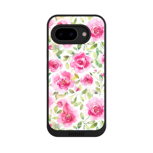 Google Pixel 9a NIVOpure Aquarelle de roses fraîches