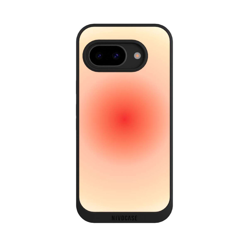 Pixel 9a NIVOpure Aura orange circle