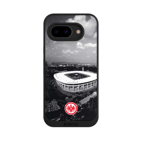 Google Pixel 9a NIVOpure SGE Stadion Schwarz Weiß