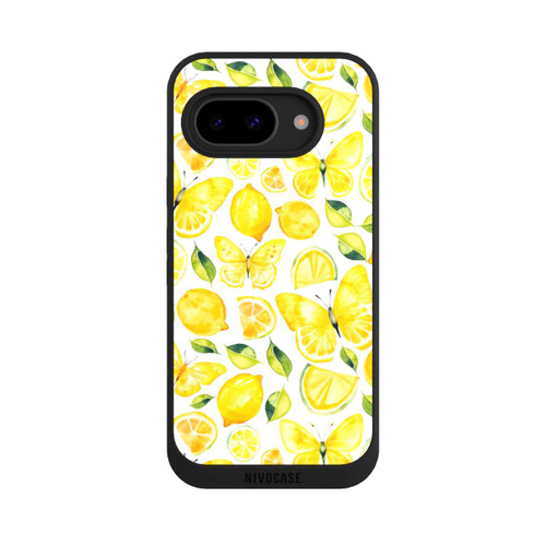 Google Pixel 9a NIVOpure Citron et papillon