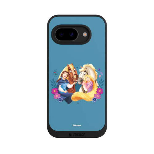 Google Pixel 9a NIVOpure Disney Prinzessinnen Belle and Rapunzel mit Pferden