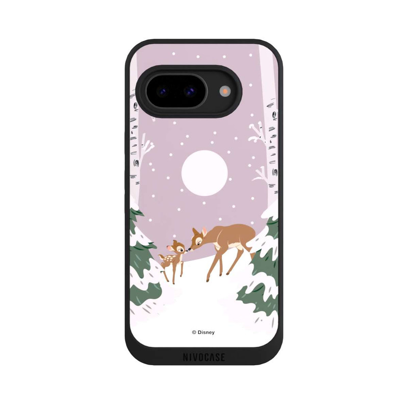 Pixel 9a NIVOpure Bambi et Mère Hiver s'aiment