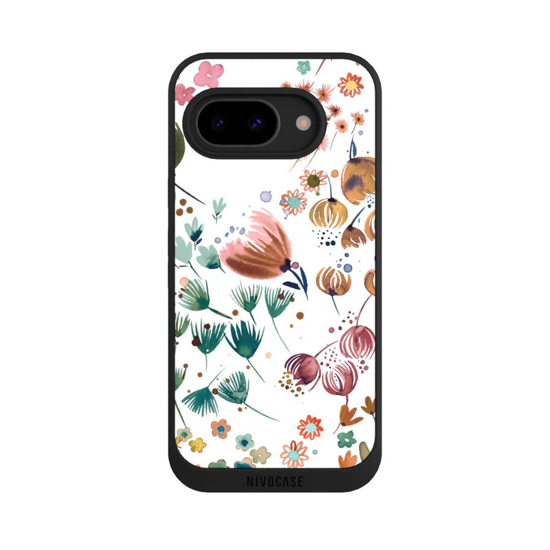 Pixel 9a NIVOpure Spring Buds Green Orange