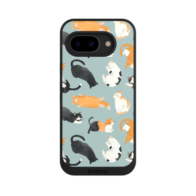 Pixel 9a NIVOpure Cats Pattern