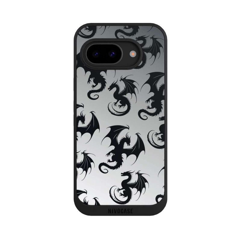 Pixel 9a NIVOpure Dragon Pattern Grey
